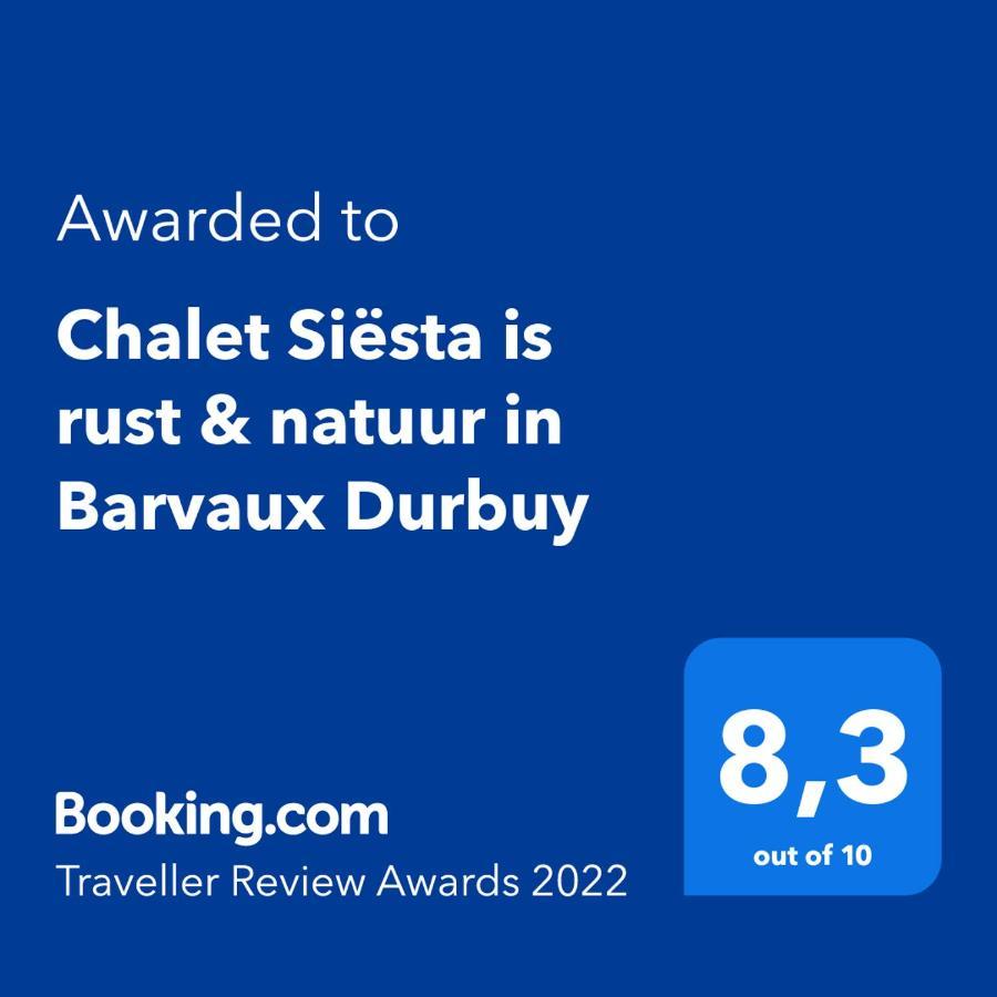 Chalet Siesta Is Rust & Natuur In Durbuy - Barvaux-Sur-Ourthe מראה חיצוני תמונה